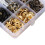 140 Sets Metal Button Snap Fastener Tools, 12.5mm Brass Rivets 15