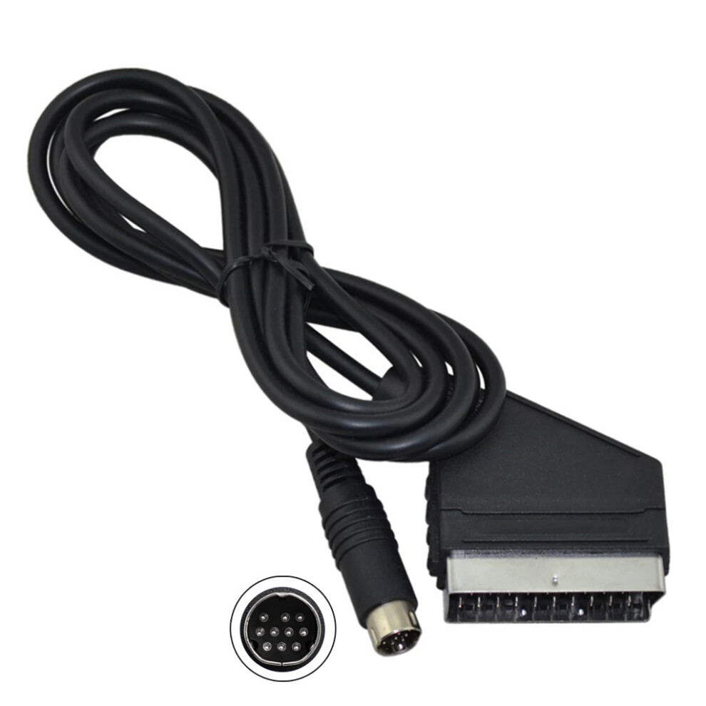1.8M/5.9Ft Scart Rgb Av Cable Audio Cord Video Connector For 7709000009824