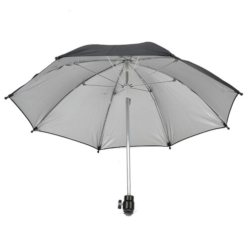 DSLR Camera Umbrella with Ballhead Multi-angle Adjusted Sunshade