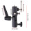 H-Type Support Bracket Holder for Camera Speedlight Flash-black 3