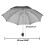 DSLR Camera Umbrella with Ballhead Multi-angle Adjusted Sunshade 3