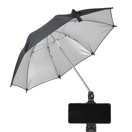 DSLR Camera Umbrella with Ballhead Multi-angle Adjusted Sunshade 1