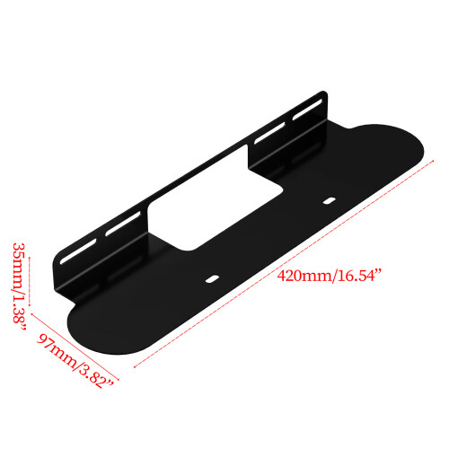 Storage Holder Stand Organiser Rack Supporter Base Wall Mount 2