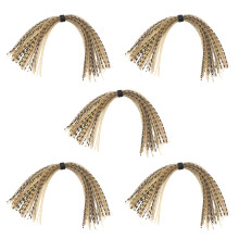 Fly Tying Materials Fishing Jig Baits Skirts 5 Bundles-63082