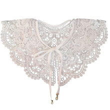 Lace Collar False Collar Shoulder Wrap Embroidery-white lace