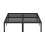 Living And Home Black Iron Bed Frame without Mattress, Double Size 4