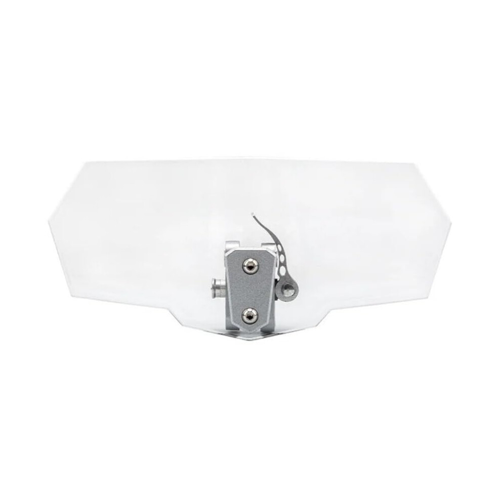 Motorcycle Windscreen Screen Universal Motorcycle Windshield Extension Heightened Airflow Adjustable Windscreen Wind Deflector With Bracket 01 9105992100255