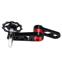 Tendicatena per bici a velocità singola, Stabilizzatore catena in materiale in lega di alluminio con precisione di lavorazione CNC, Guida catene