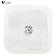 Cuscinetti antidolorifici multiuso, cuscinetti per unità di tens riutilizzabili 4x4 cm in tessuto non tessuto autoadesivi per fisioterapia