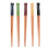 Ξύλινα Chopsticks, επαναχρησιμοποιήσιμα ιαπωνικά chopsticks σετ με αντιολισθητική 8