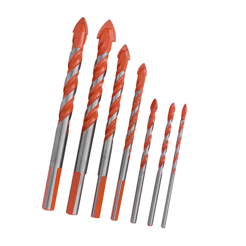 Versatile 7Pcs Ceramic Tile & Wall Drill Bit Set 3Mm-12Mm 4681361705771
