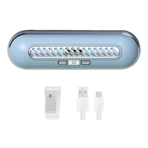 (Blue) Mini USB Fridge Deodorization Fridge Smell Remover Kitchen Supplies Reusable