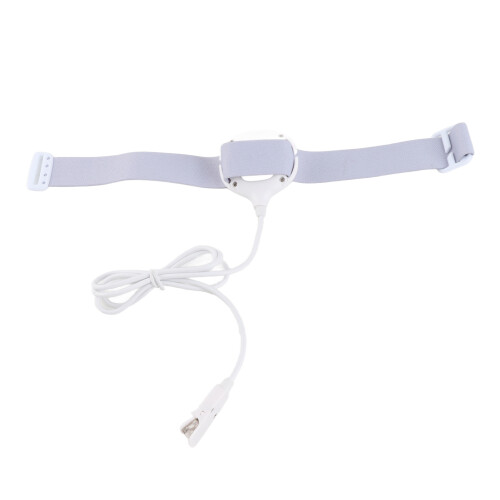 Einnäss-Alarm mit lautem Ton, Lichtern, Vibration, Grau, 5cm
