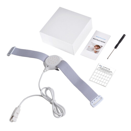 Einnäss-Alarm mit lautem Ton, Lichtern, Vibration, Grau, 5cm 1