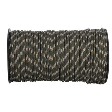 100m Camouflage Outdoor Rettungsseil 4mm Robust Fallschirmleine