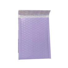 Bubble Mailers Light Pink Shipping Bags for Small Business Colored Padded Mailing Envelopes Opaque Matte Self Seal Bubble Bags-Purple 13x18cm 10Pcs