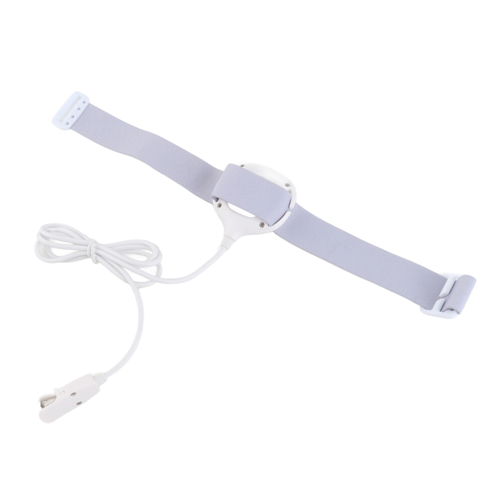 Sensitive Bedwetting Alarm With Bright Lights, Loud Sound & Vibration – Grey