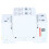 White Surge Protection Device 2P LT140 40kA Arc AntiThunder Modular Unit 11