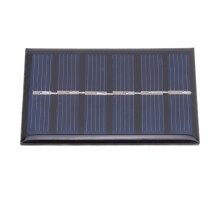 Kit Pannello Solare per Progetti Fai da Te, Scheda di Alimentazione di Ricarica Solare in Silicio Policristallino ad Alto Tasso di Conversione,
