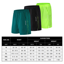 Men's Bike Shorts with 3D Gel Padding, Mesh Lining, Quick Dry, Breathable, Sizes M-3XL