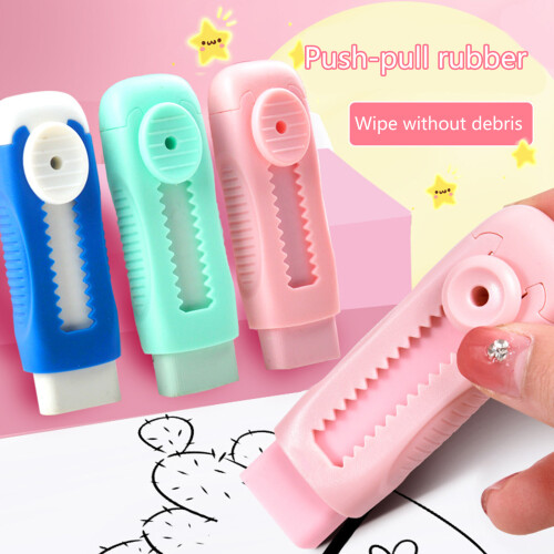 4Pieces Refillable Sliding Retractable Art Eraser Easy Erasing 2