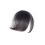 Breathable Artificial Bangs Heat Resistant Fiber-Brown black 1