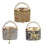 Womens Evening Handbag Glittering Shoulder Bag-Silver 2