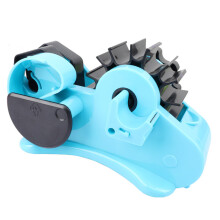 Heat Tape Dispenser with Multiple Rolls Cuts Portable-Blue 35mm