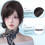 Breathable Artificial Bangs Heat Resistant Fiber-Brown black 4