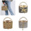 Womens Evening Handbag Glittering Shoulder Bag-Silver 3