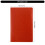 A 5 Small File Folder PU Leather Clipboard Memo Clipboard-Red 4