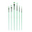 6 Pcs Acrylic Paint Brushes Set Macaron Colored-HB3463E 1