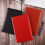 A 5 Small File Folder PU Leather Clipboard Memo Clipboard-Red 3