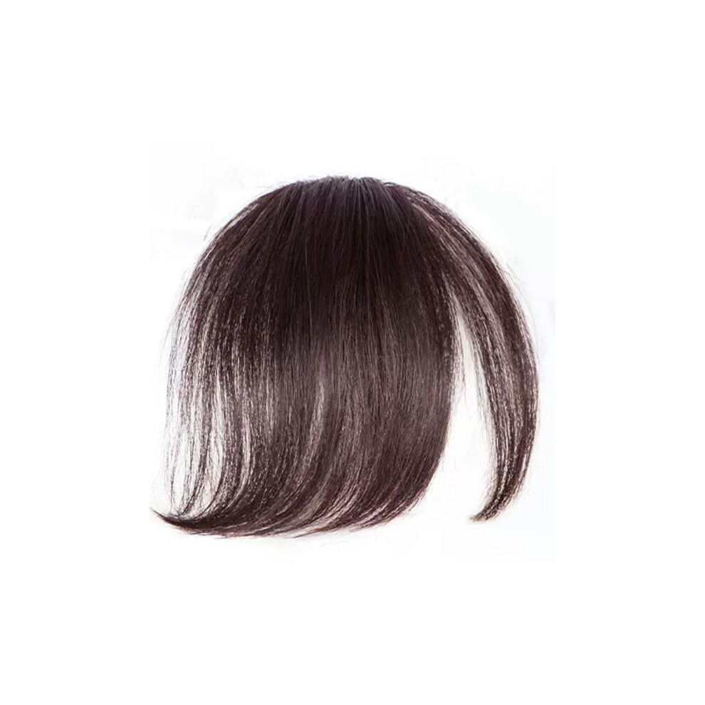 Forehead Hair Fringe Natural Looks Wigs Hair For-Dark brown