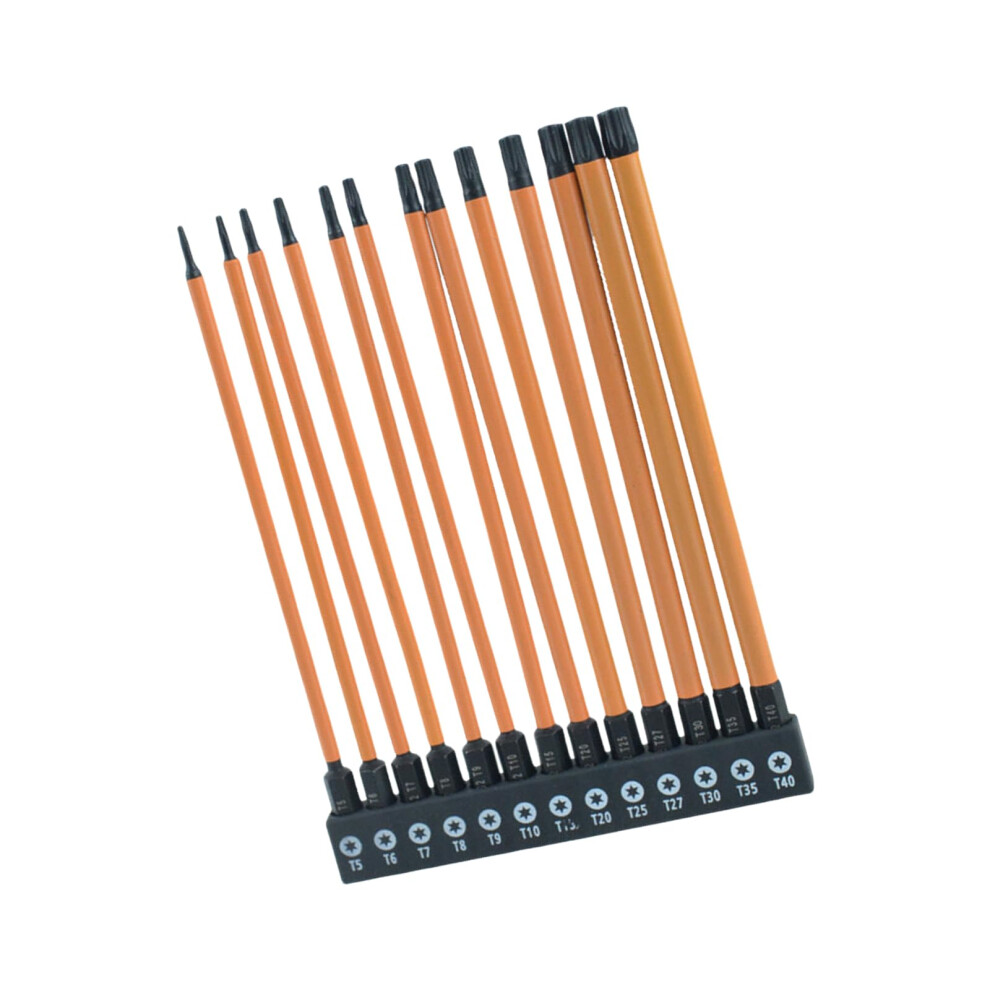 13Pcs 100/150Mm Allen Wrenches Drill Bit 1/4Inch Hexagon Screwdriver Bit Set Allen Key Bit Set For Assembling Furniture 9323874983424