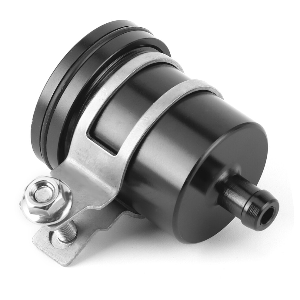 Universal Aluminum Brake Clutch Reservoir Cup 54X37.49mm Black 9331361729813