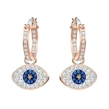Devil's Eye Stud Earrings Matching Swarovski Element Crystal Earrings for Women