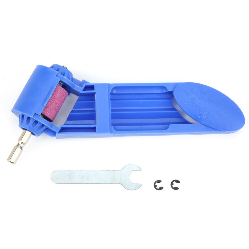 Portable Drill Bit Sharpener Power Tool Electric Grinding Machine Blue 1