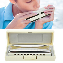 10-Hole Blues Harmonica Bendeis HARP Portable Waterproof 103x30x20mm