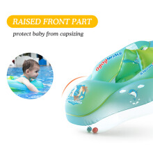 Portable Baby Swimming Ring Leak-Proof Eco-Friendly PVC Ergonomic Design