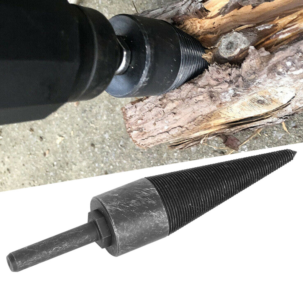 High Hardness 1.3In Firewood Drill Bit, 11.1Cm Splitting Cone 4621361740990