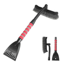 (Style B) Type 1299 Detachable ABS+Sponge Snow Removal Shovel Winter Car Windshield Snow Scraper Rotatable