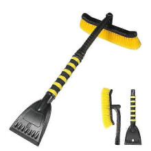 (Style A) Type 1299 Detachable ABS+Sponge Snow Removal Shovel Winter Car Windshield Snow Scraper Rotatable