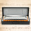 10-Hole Blues Harmonica E Key Waterproof, Orange, 103x30x20mm 6