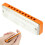 10-Hole Blues Harmonica E Key Waterproof, Orange, 103x30x20mm 12