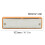 10-Hole Blues Harmonica E Key Waterproof, Orange, 103x30x20mm 4