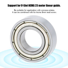 10 Stück Silbermetall 688ZZ Kugellager für V-Slot NEMA23 8mm