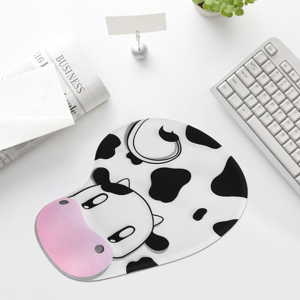 Comfortable Gel Wrist Rest Mouse Mat For Laptop & Desktop Work 25X20cm Gray 6941361746593