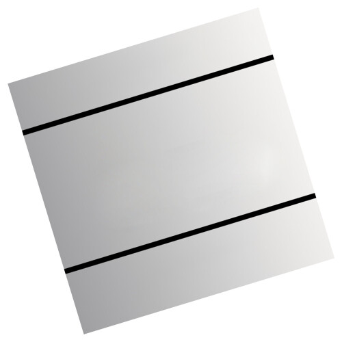 9mmx8m Laminated Label Maker Tape for Most-Black letters on sil