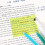 150 Sheets Pull Out Sticky Notes Pad Small- Heartbeat blush 6